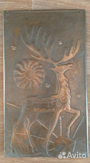 Чеканка панно СССР