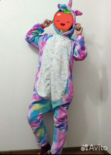 Кигуруми для взрослых и детей / Единорог новый
