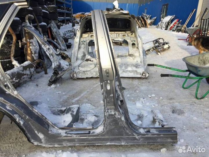 Б/У Порог со стойкой правый G64101aama nissan