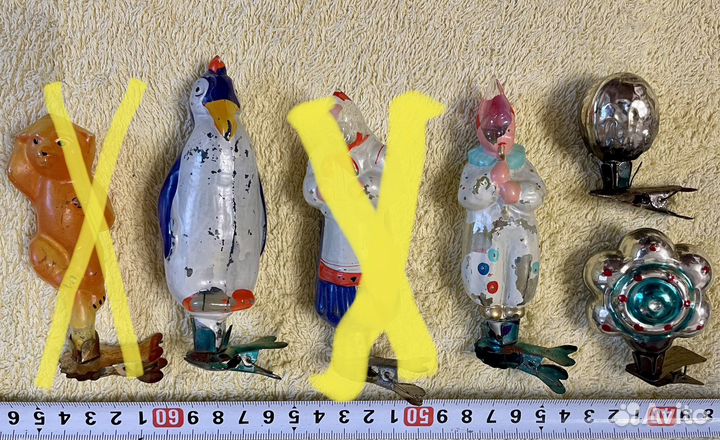 Ёлочные игрушки СССР