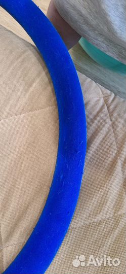 Обруч и фитнес резинки с чехлом для хранения