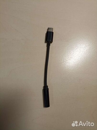 Кабель переходник Type C на AUX jack 3,5 мм