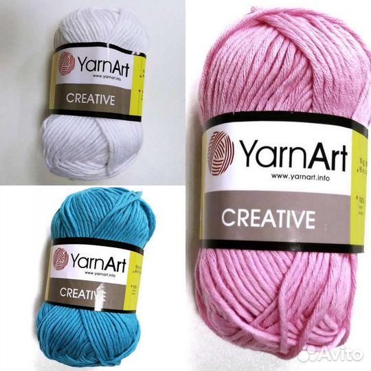 Пряжа хлопок Creative