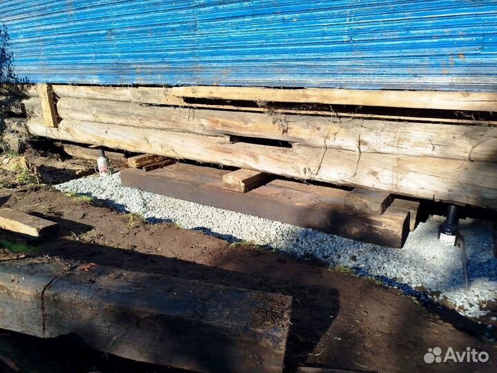 Выравнивание домов / цоколь / поднятие домов