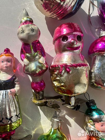 Елочные игрушки СССР