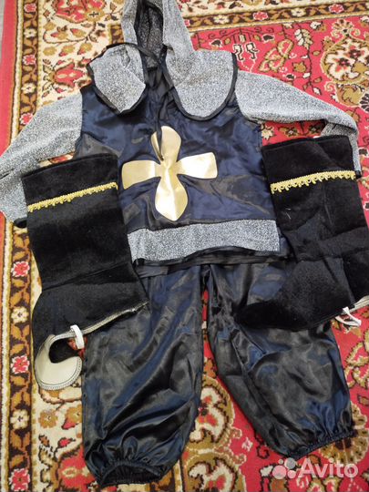 Костюм мушкитера от 3до 5 лет