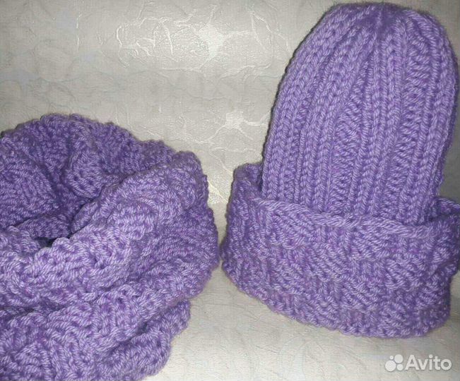 Шапка и снуд новые