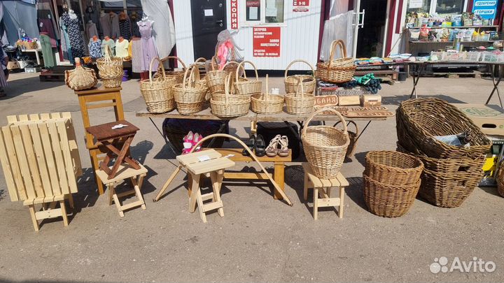 Плетеные корзинки