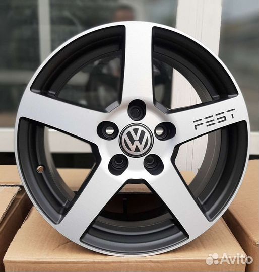 Диски Replica VAG R15 5x100 Polo - Rapid