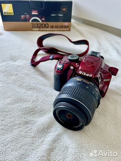 Фотоаппарат Nikоn D3200 kit c зум обект. 18-55 мм