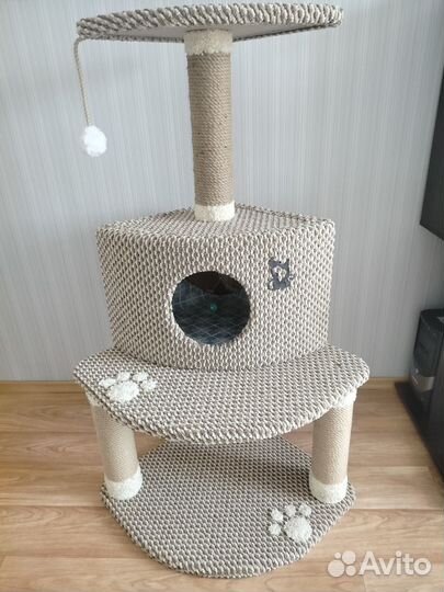 Домик для кошки с когтеточкой