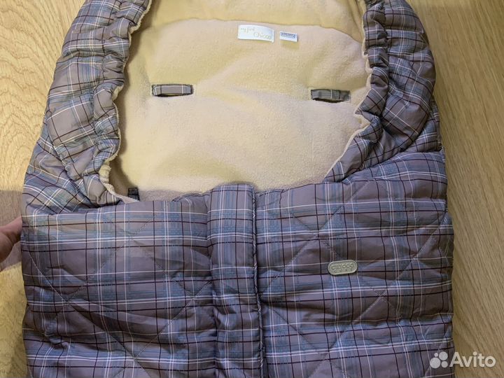 Конверт осенний на выписку для мальчика