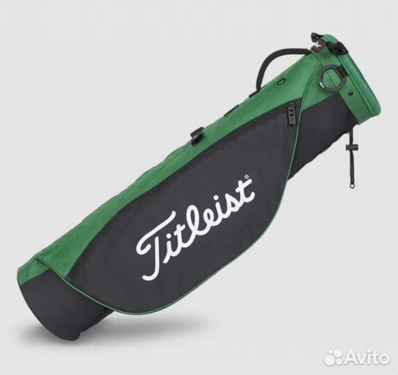 Сумка-карандаш для гольфа Titleist Carry, зеленая