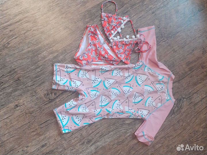 Купалиники девочке от4л