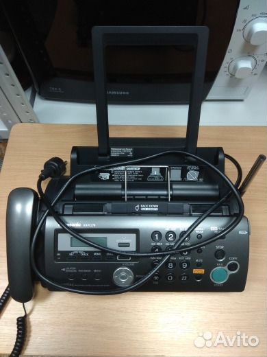 Факс Panasonic KX-FC278RU с радиотрубкой, бу