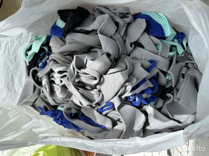 Обрезки ткани для рукоделия