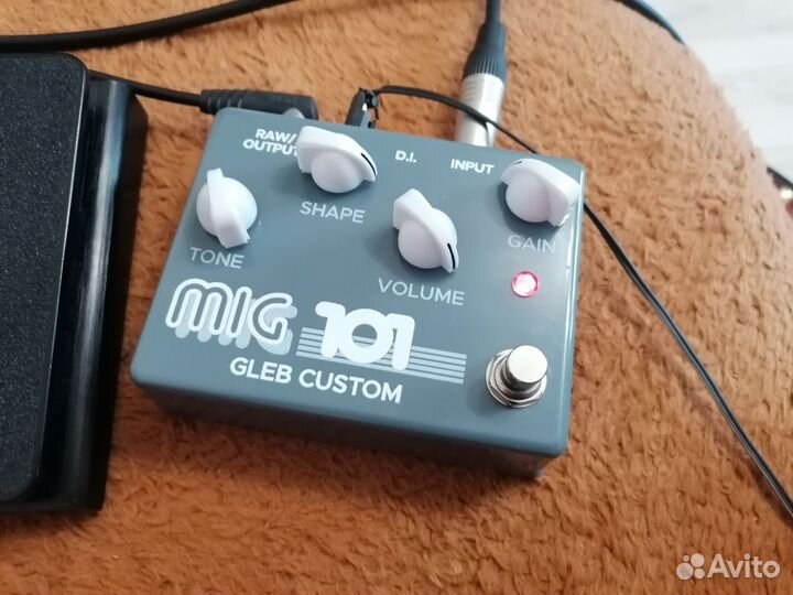 Педаль от gleb custom по мотивам sovtek mig 100