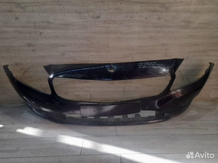 Бампер передний под парктроники Mercedes A Class W