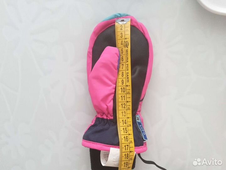 Новые варежки детские непромокаемые