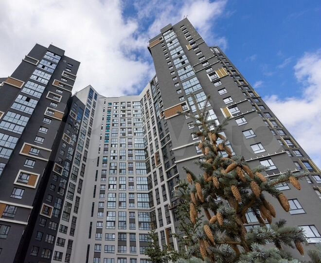 2-к. квартира, 58,1 м², 6/25 эт.