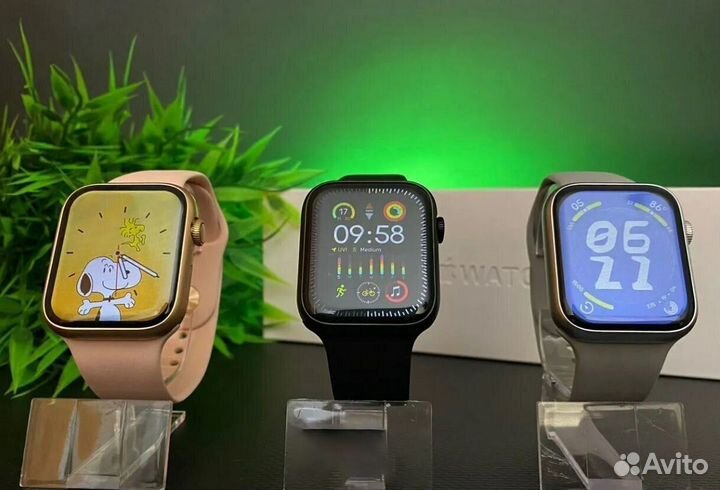 Apple watch 9 (С яблоком) + Гарантия