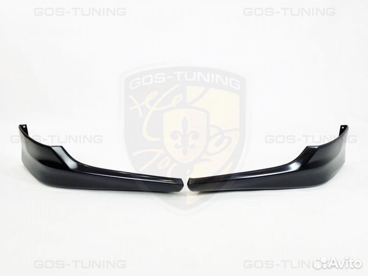 Клыки на передний бампер Хонда Аккорд 8