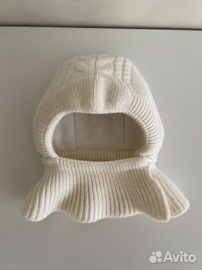 Шапка шлем Журавлик зима, р. 40-42 см