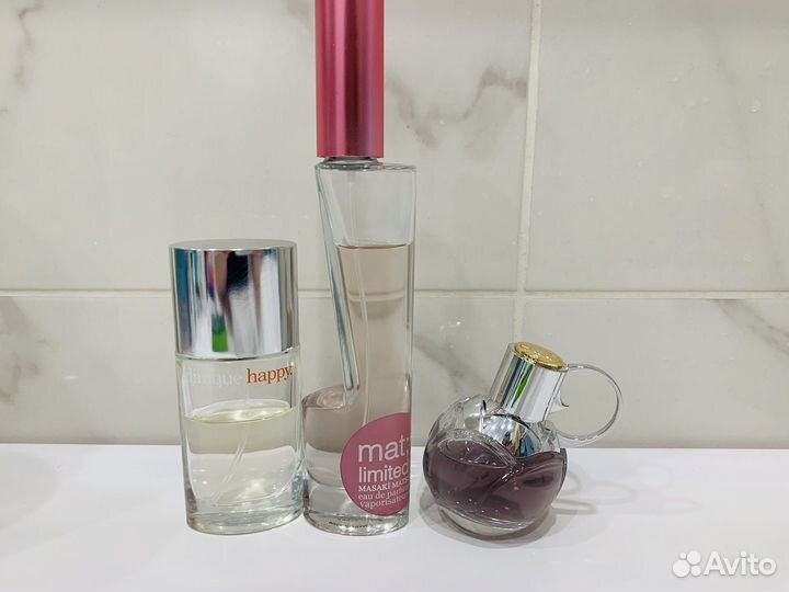 Парфюм clinique, burberry, azzarO, masaki