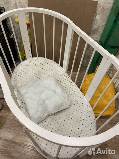 Детская кроватка круглая