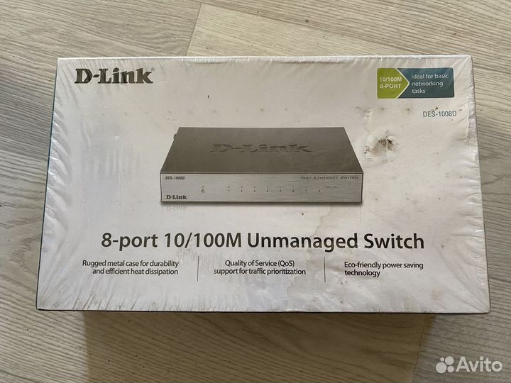 Коммутатор d link des 1008d и des 1008c