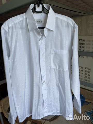 Рубашки белые на 128,152,164 и 176(2шт)