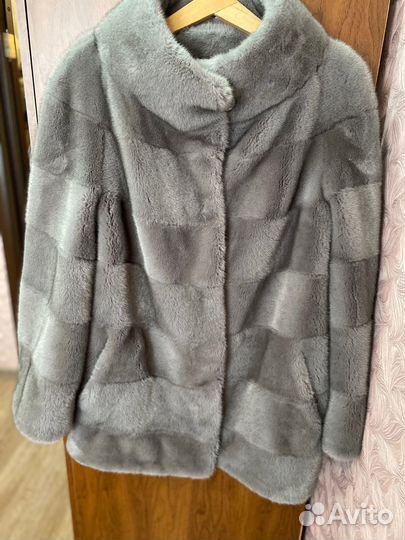 Искусственная шуба короткая 48-50