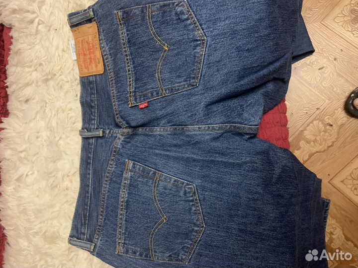 Джинсы мужские levis темно синие