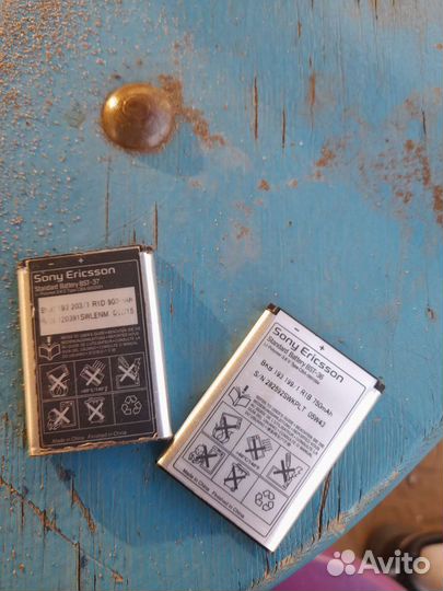 Батарейки Sony Ericsson