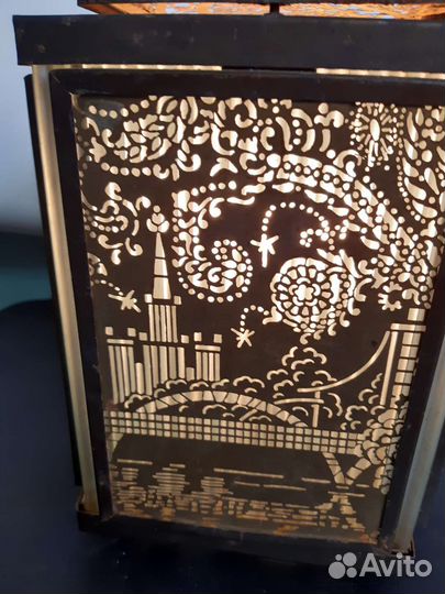 Светильник огни Москвы. 1965 год