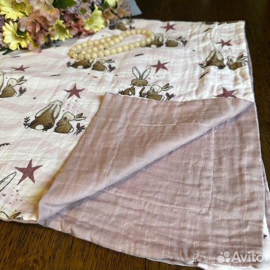 Новое муслиновое одеяло плед для малыша