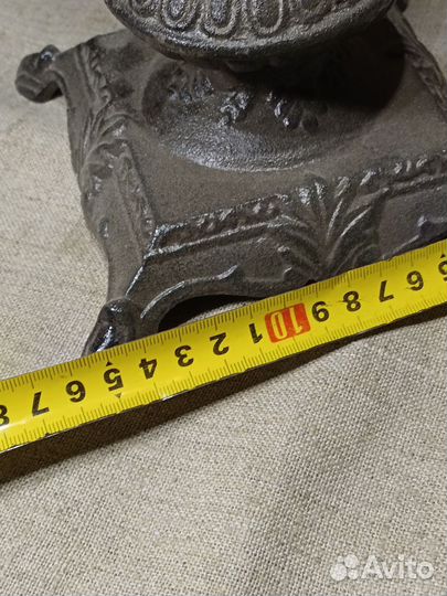 Подсвечник чугун большой