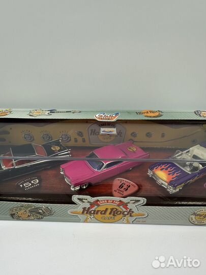Hotwheels 100% Hard Rock Cafe Set
