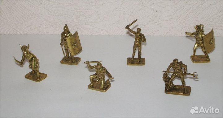 Солдатики Бронзовая Коллекция русичи микены моряки