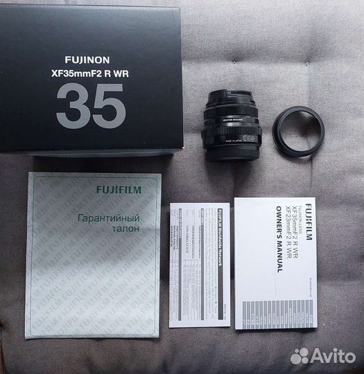 Объектив Fujinon xf 35mm f2