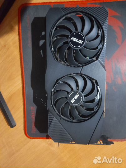 Видеокарта Asus Dual AMD Radeon RX5700 8gb