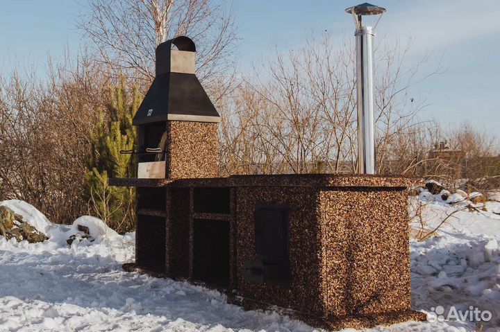 Модульные печи барбекю, гриль, мангал