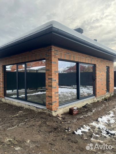 Алюминиевые двери, алюминиевые окна