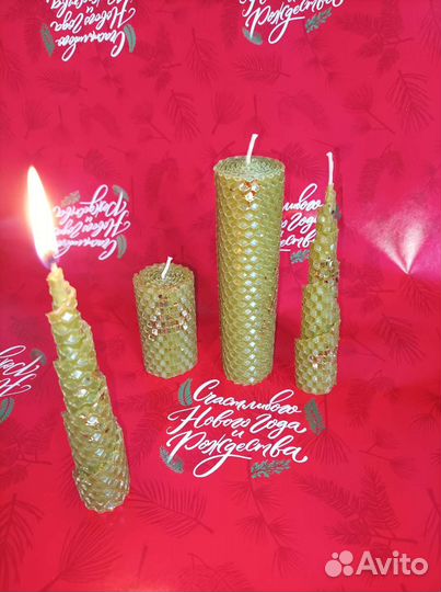 Свечи из вощины