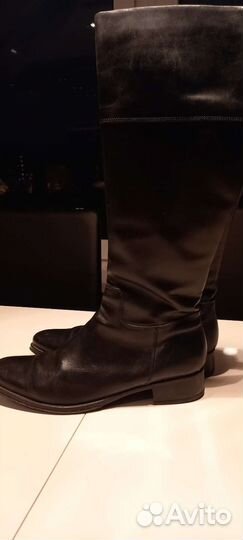 Сапоги женские зимние натуральная кожа 40