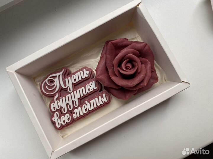 Подарок из ароматного мыла