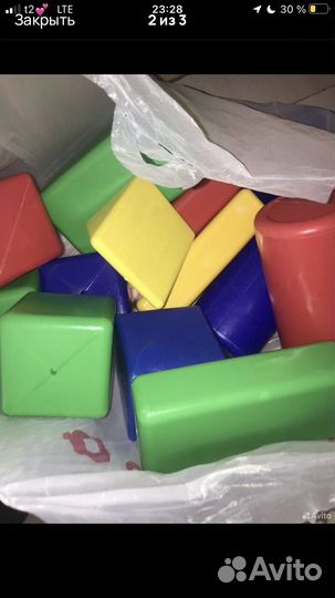 Детские игрушки пакетом