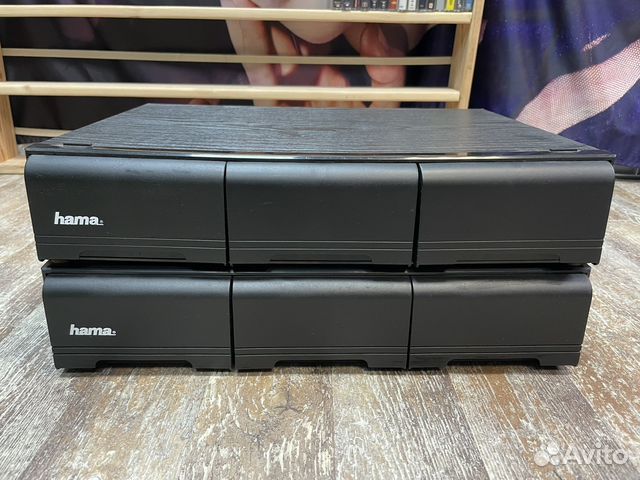 Ящик бокс для аудиокассет Hama стойка купить в Москве | Электроника | Авито