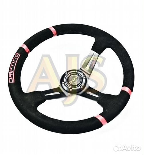 Спортивный руль momo