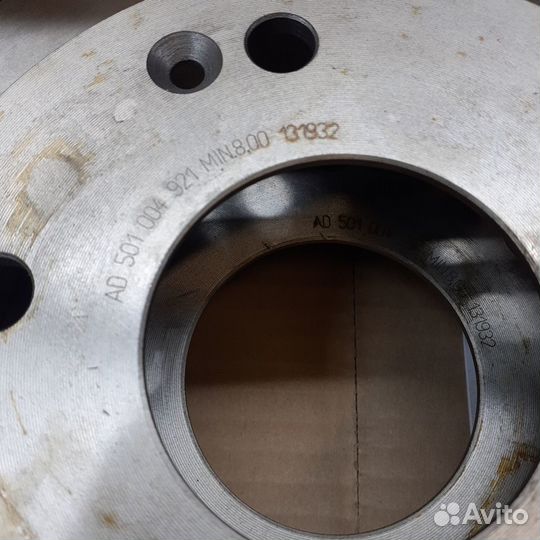 Диск тормозной задний d 260мм honda Civic